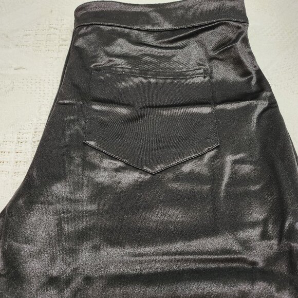 Black Satin Finish Pant - Picture 7 of 15